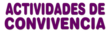 actividades de convivencia